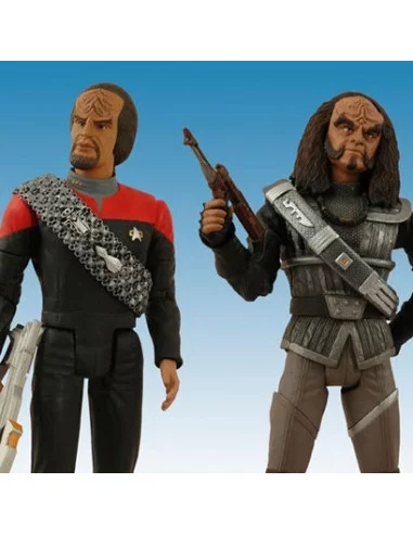 es::Worf Y Gowron - Figuras Star Trek
