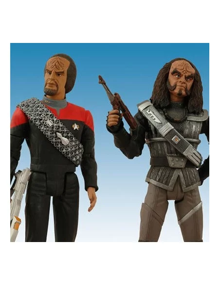 es::Worf Y Gowron - Figuras Star Trek