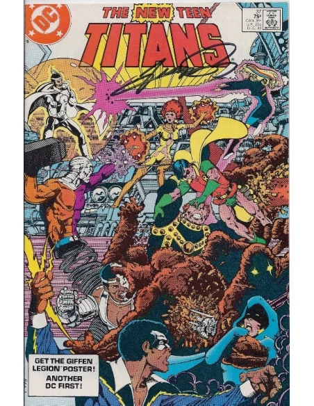 es::The New Teen Titans 37 Firmado
