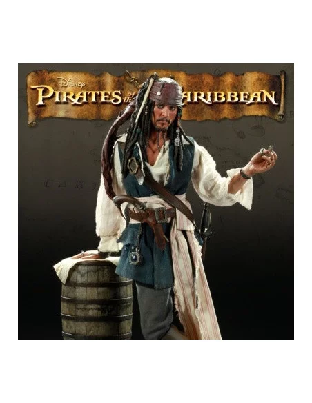 es::Jack Sparrow Premium Format Figure. Estatua Piratas del Caribe