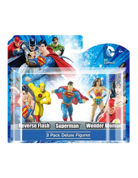 es::DC Universe set Reverse Flash, Superman & Wonder Woman figuras coleccionable