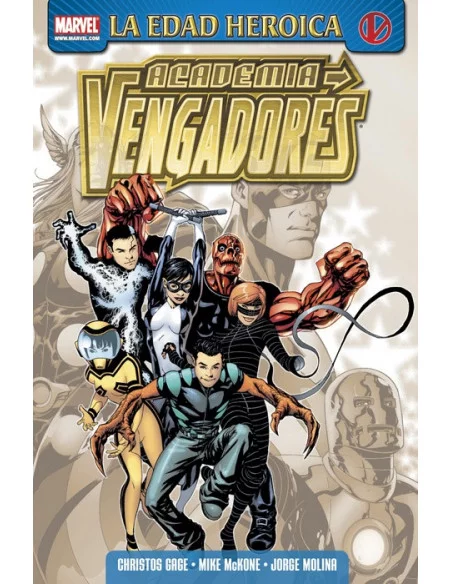 es::Academia Vengadores 01: Superdotados y talentosos Cómic Héroes Marvel