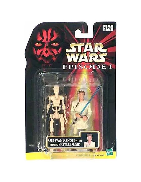 es::OBI-WAN Kenobi With Battle Droid - Figura Star Wars Hasbro