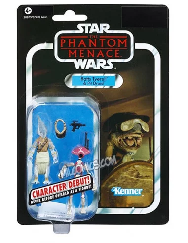 es::Vintage Collection 77: Ratts Tyerell & Pitt Droid. Figuras Star Wars Hasbro