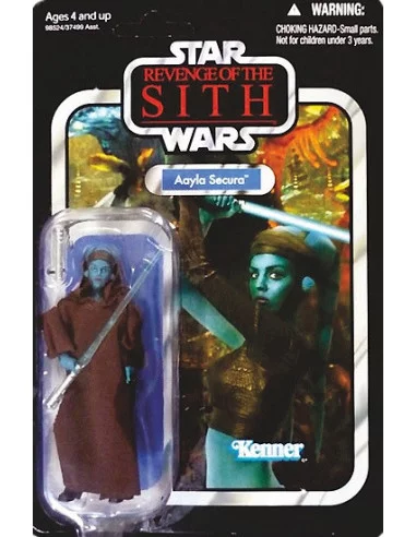 es::Vintage Collection 58: Aayla Secura. Figura Star Wars Hasbro