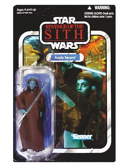 es::Vintage Collection 58: Aayla Secura. Figura Star Wars Hasbro