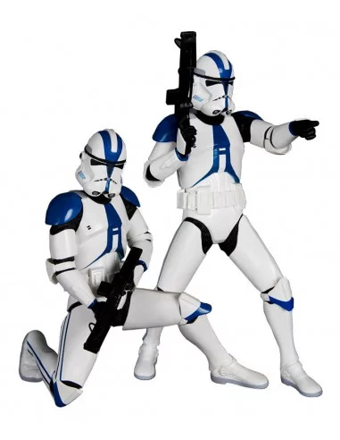 es::Star Wars Pack De 2 Estatuas Artfx+ Clone Trooper 501St Legion