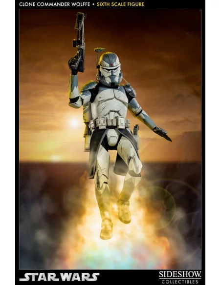es::Commander Wolffe - Figura 1/6 Star Wars Clone Wars
