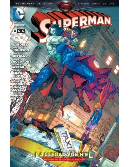 es::Superman: La llegada de H'el 01