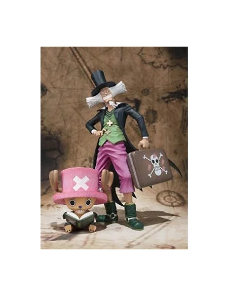 es::Figura One Piece: Tony Tony Chopper & Dr Hiluluk Figuarts Zero