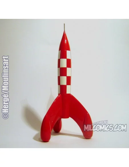 es::Cohete Lunar Tintín 29 Cm - Figura de resina Imágenes Míticas