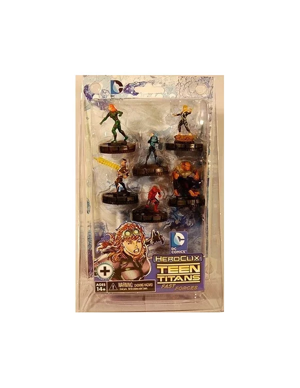 DC HeroClix: The Teen Titans The Ravagers Fast Forces Pack – Gioco Da Tavolo, 6 Miniature