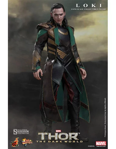 es::Loki Thor The Dark World - Figura 1/6 Hot Toys