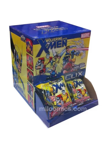 es::Marvel heroclix Wolverine and the X-Men foil booster 1 Figure Pack
