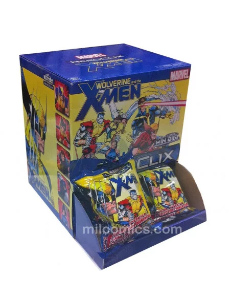 es::Marvel heroclix Wolverine and the X-Men foil booster 1 Figure Pack