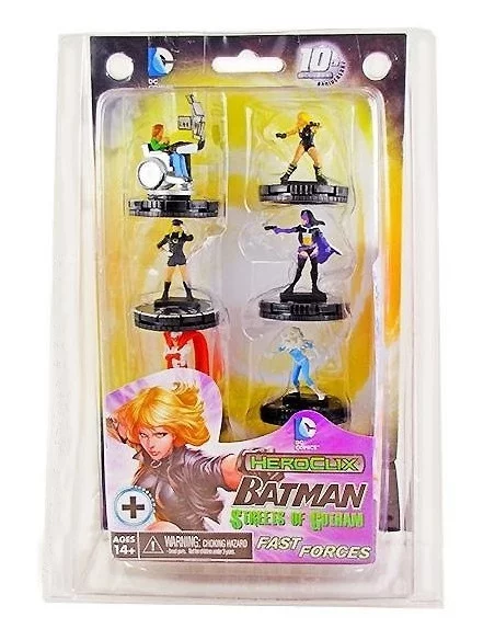 es::Dc Heroclix - Batman "Streets Of Gotham" Fast Forces 6-PACK