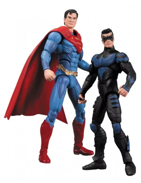 es::Injustice pack 2 figuras Superman vs. Nightwing