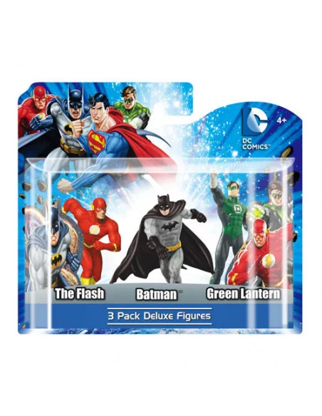 es::Dc Universe Set Flash, Batman & Green Lantern Figuras Coleccionable