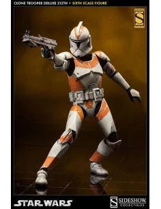 es::Clone Trooper Deluxe: 212Th - Figura 1/6 Star Wars Sideshow