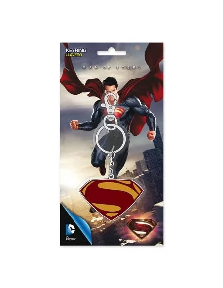 es::Logo Superman llavero Man of steel