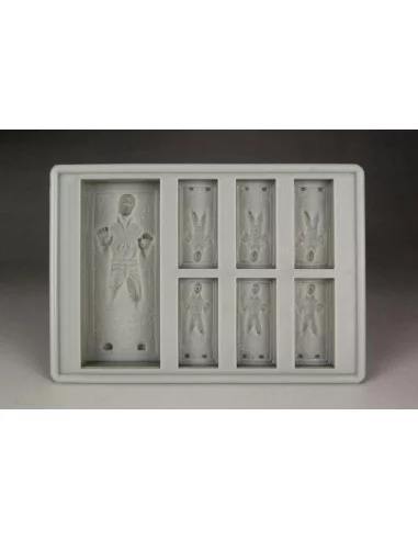 es::Han Solo En Carbonita - Molde de silicona para cubitos de hielo Star Wars