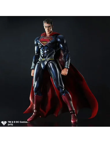 es::Man of steel Figura Superman Play Arts Kai