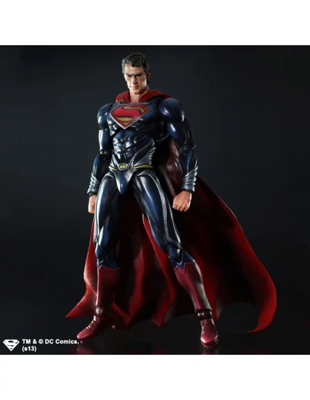 es::Man of steel Figura Superman Play Arts Kai