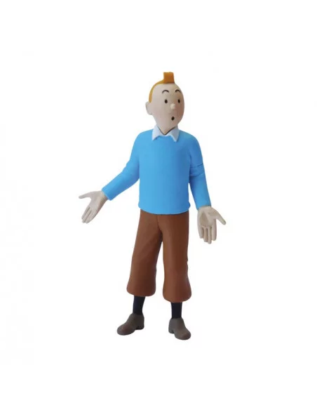 es::Tintín Jersey Azul Pequeño - Figura Pvc Tintín