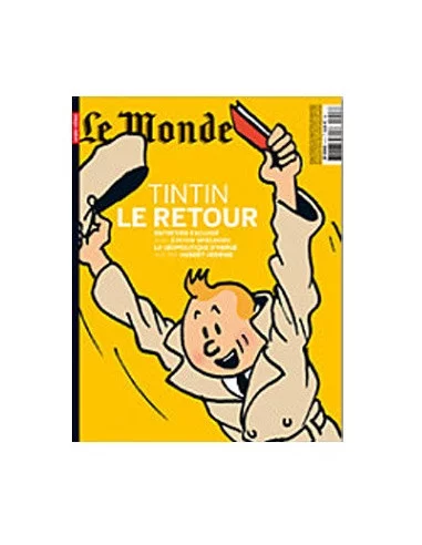 es::TINTIN LE RETOUR JAUNE - Hors de serie Le Monde