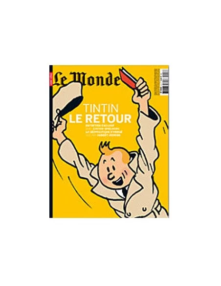 es::TINTIN LE RETOUR JAUNE - Hors de serie Le Monde