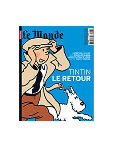 es::TINTIN LE RETOUR BLEU - Hors de serie Le Monde