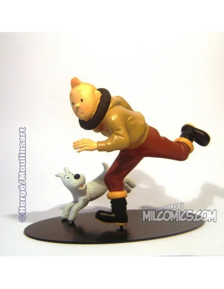 es::TINTÍN AVIADOR - Figura de Resina Colección Nostalgia