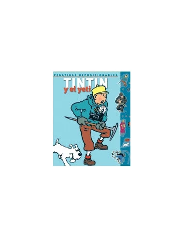 es::TINTIN Y EL YETI - Libro de pegatinas