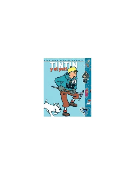 es::TINTIN Y EL YETI - Libro de pegatinas
