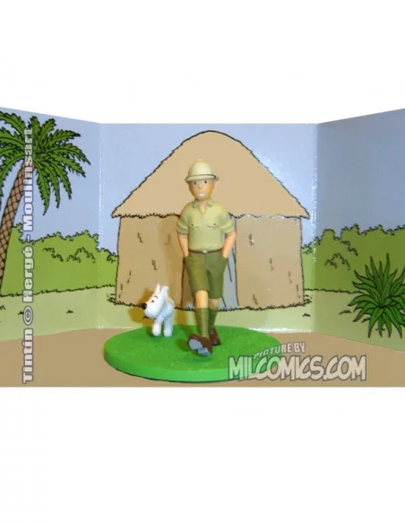 es::TINTÍN EXPLORADOR - Cofre escena Tintín