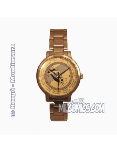 es::Reloj Tintín: "VIAJE" INOX