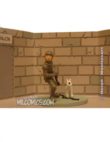 es::TINTÍN CON ARMADURA - Cofre escena Tintín