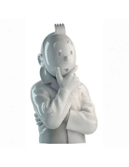 es::Busto Tintín Gran Modelo Pensando Brillante