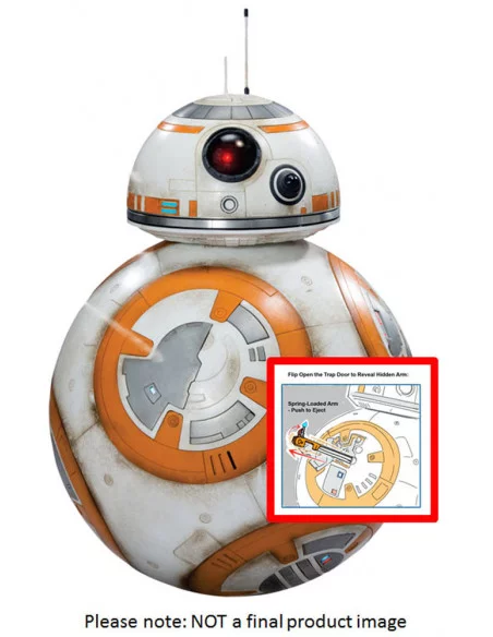 es::Star Wars Episode VII Figura Giant Size Deluxe BB-8 45 cm