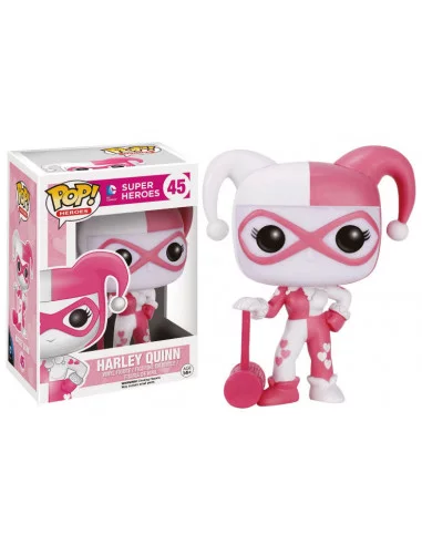 es::Batman Arkham Knight POP! Heroes Figura Harley Quinn Pink 9 cm