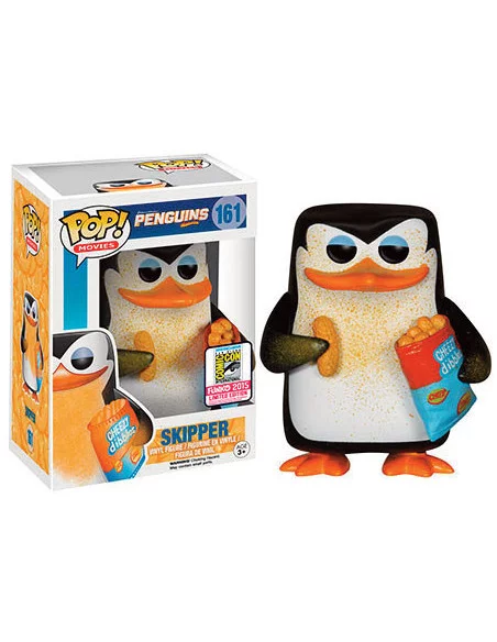 es::Los Pingüinos de Madagascar POP! Vinyl Figura Cheesy Skipper SDCC 2015 9 cm