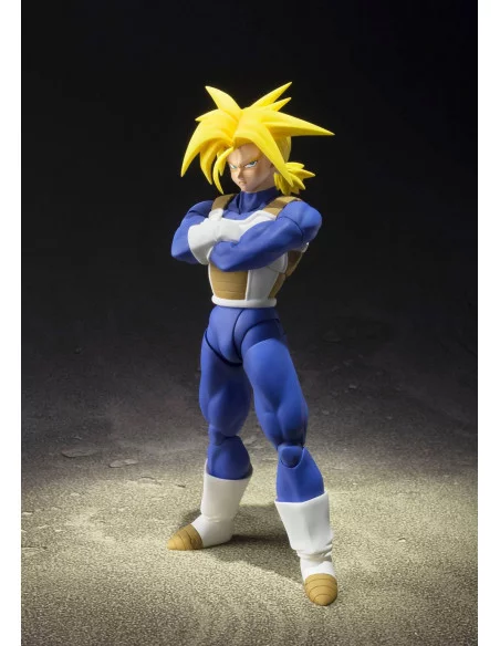 es::Dragon Ball Trunks Super Saiyan Figura 14 cm SH Figuarts