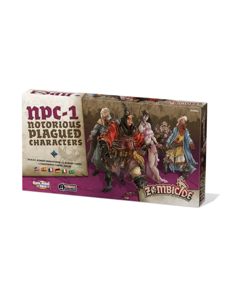 es::Zombicide: Black Plague. Notorious Plagued Characters 1