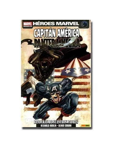 es::Capitan America & Pantera Negra: Banderas de nuestros padres Cómic Héroes Marvel