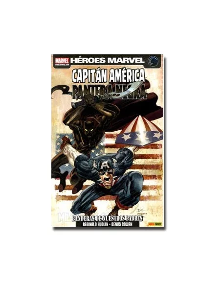 es::Capitan America & Pantera Negra: Banderas de nuestros padres Cómic Héroes Marvel