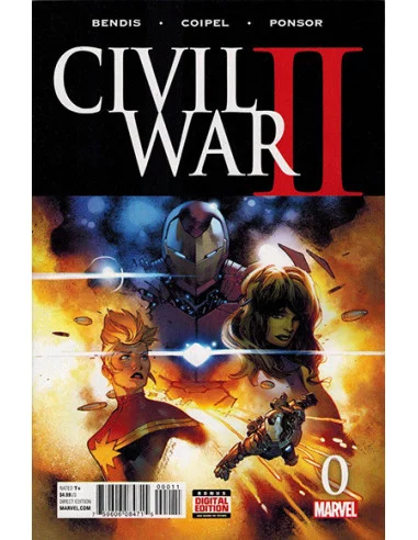 es::Civil War II 0 Regular Cover - Marvel USA