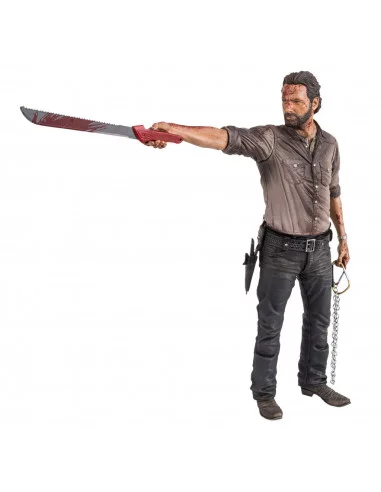 es::The Walking Dead Figura Deluxe Rick Grimes Vigilante Edition 25 cm