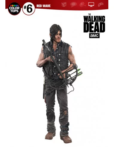 es::The Walking Dead TV Version Figura Daryl Dixon Color Tops 18 cm