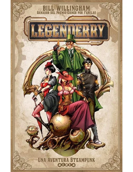 es::Legenderry, Una Aventura Steampunk - Firmado por Sergio Dávila