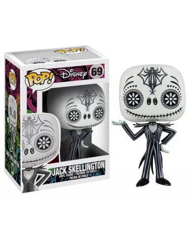 es::L´étrange Noël de Mr. Jack POP! Vinyl Figura Day of the Dead Jack Skellington 10 cm